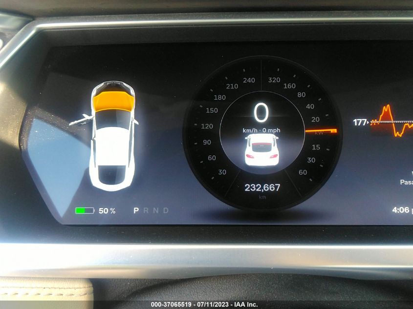 2014 TESLA MODEL S 60 KWH BATTERY/P85 - 5YJSA1H15EFP36224