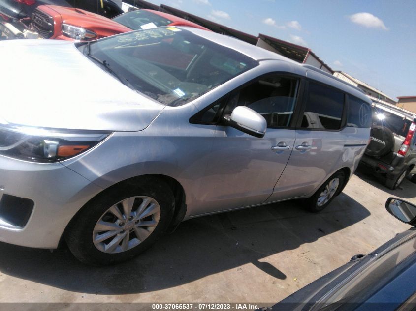 2016 KIA SEDONA LX - KNDMB5C17G6212396