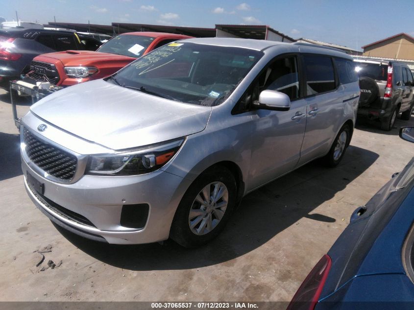 2016 KIA SEDONA LX - KNDMB5C17G6212396