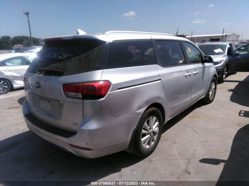 2016 KIA SEDONA LX - KNDMB5C17G6212396