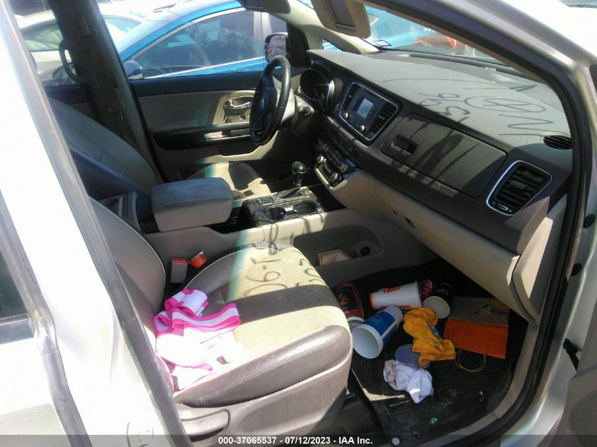 2016 KIA SEDONA LX - KNDMB5C17G6212396