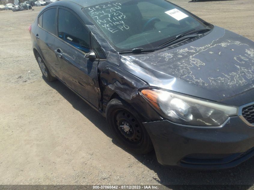 2015 KIA FORTE LX - KNAFX4A69F5393117