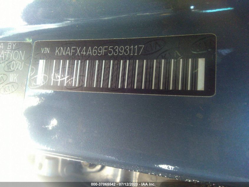 2015 KIA FORTE LX - KNAFX4A69F5393117