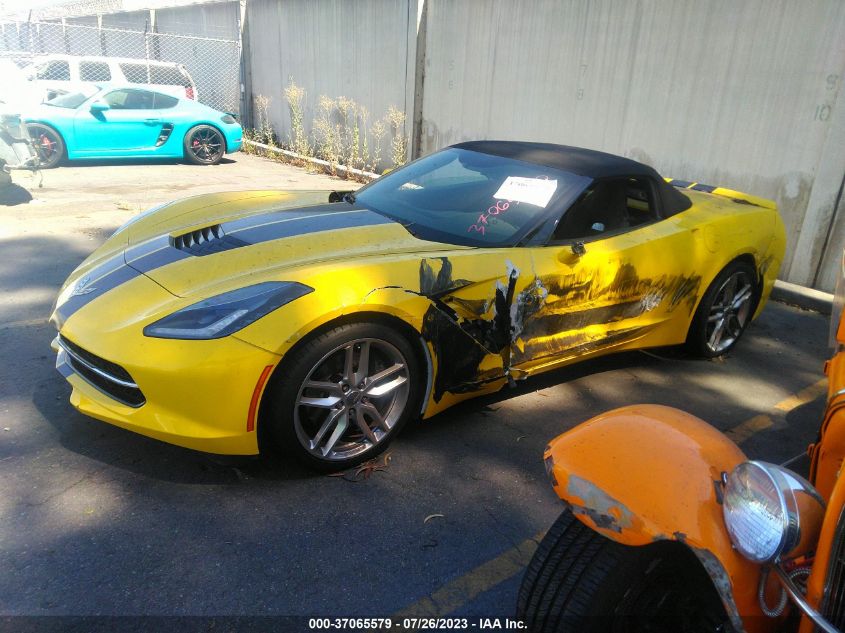 2016 CHEVROLET CORVETTE Z51 1LT - 1G1YH3D72G5115712