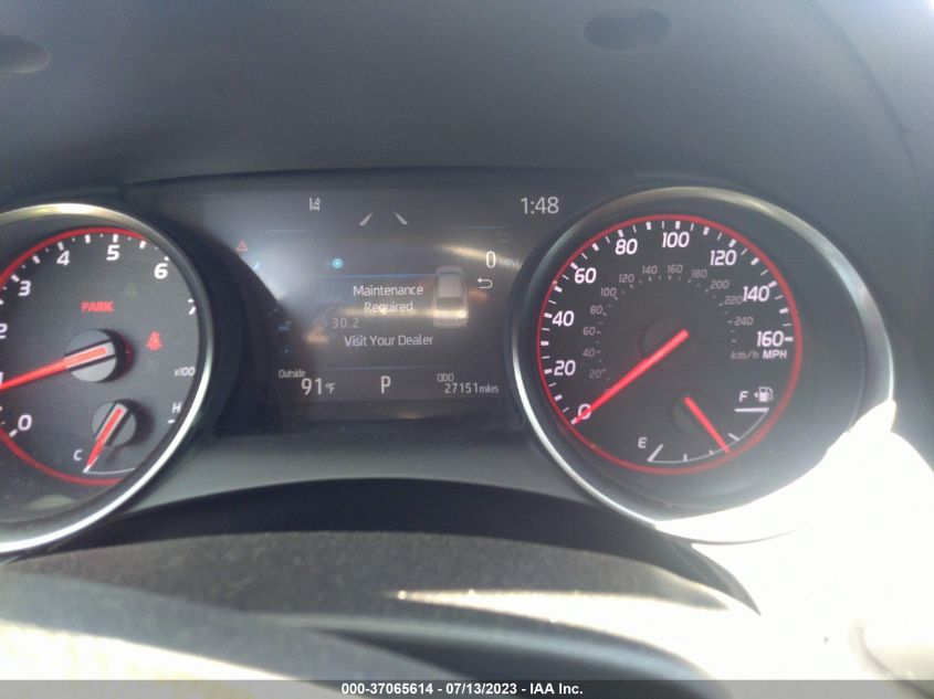 2022 TOYOTA CAMRY XSE - 4T1K61AK2NU703415