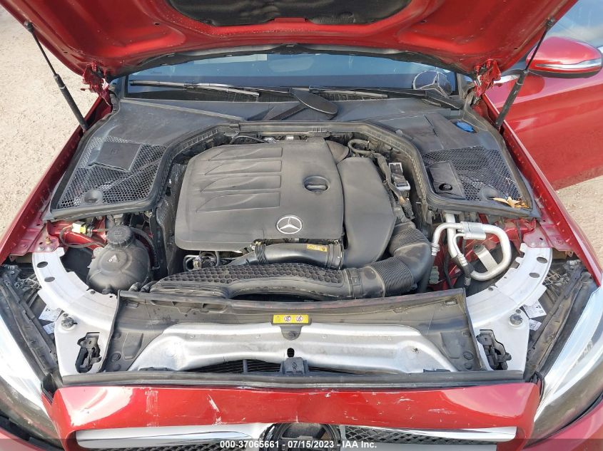 2019 MERCEDES-BENZ C-CLASS C 300 - WDDWF8DB0KR519704
