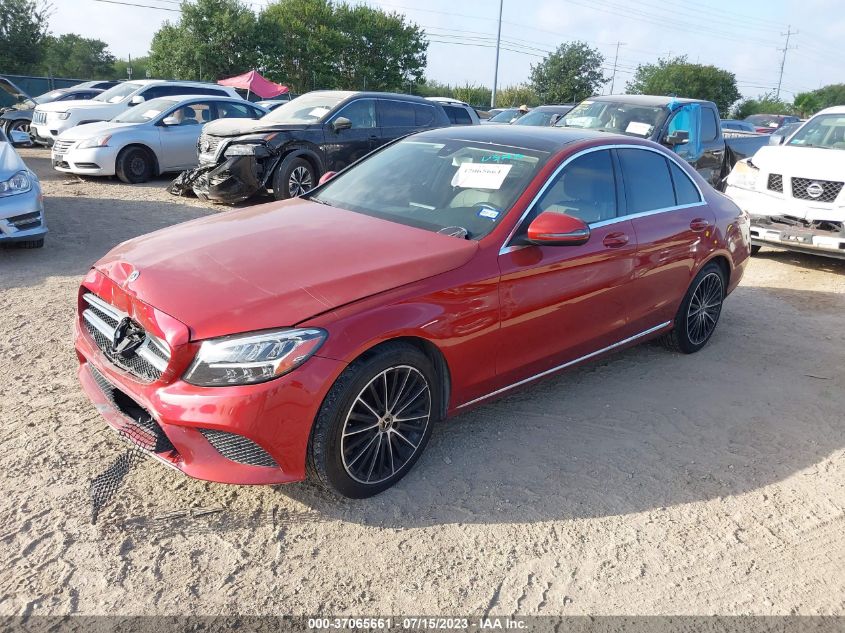2019 MERCEDES-BENZ C-CLASS C 300 - WDDWF8DB0KR519704