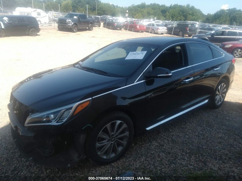 2015 HYUNDAI SONATA SPORT/LIMITED - 5NPE34AF9FH249786