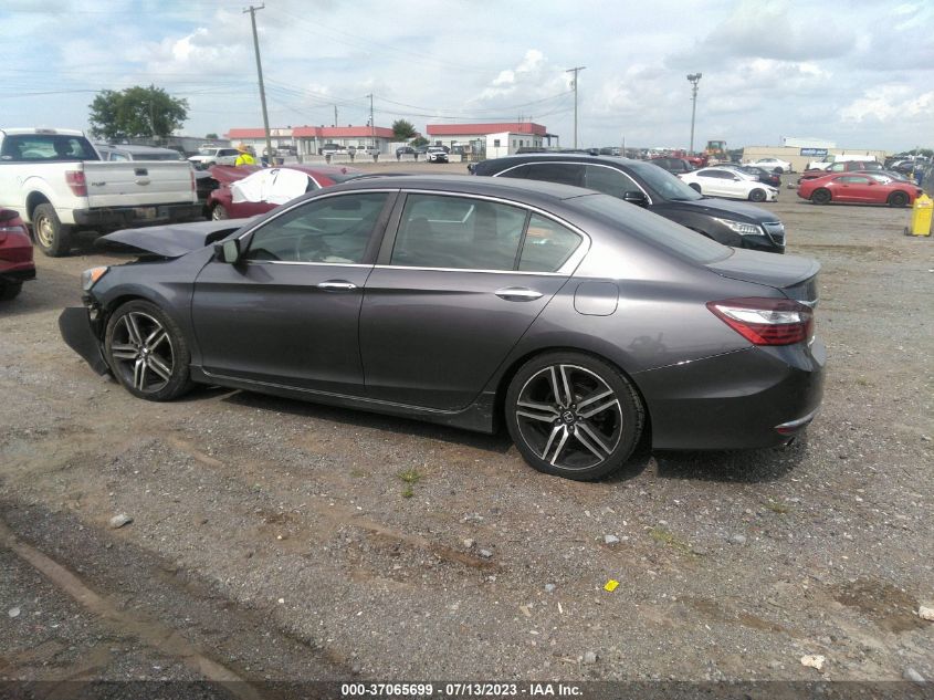 2016 HONDA ACCORD SEDAN SPORT - 1HGCR2F56GA127326
