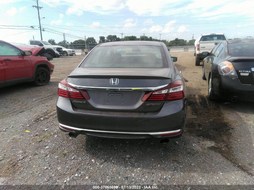 2016 HONDA ACCORD SEDAN SPORT - 1HGCR2F56GA127326
