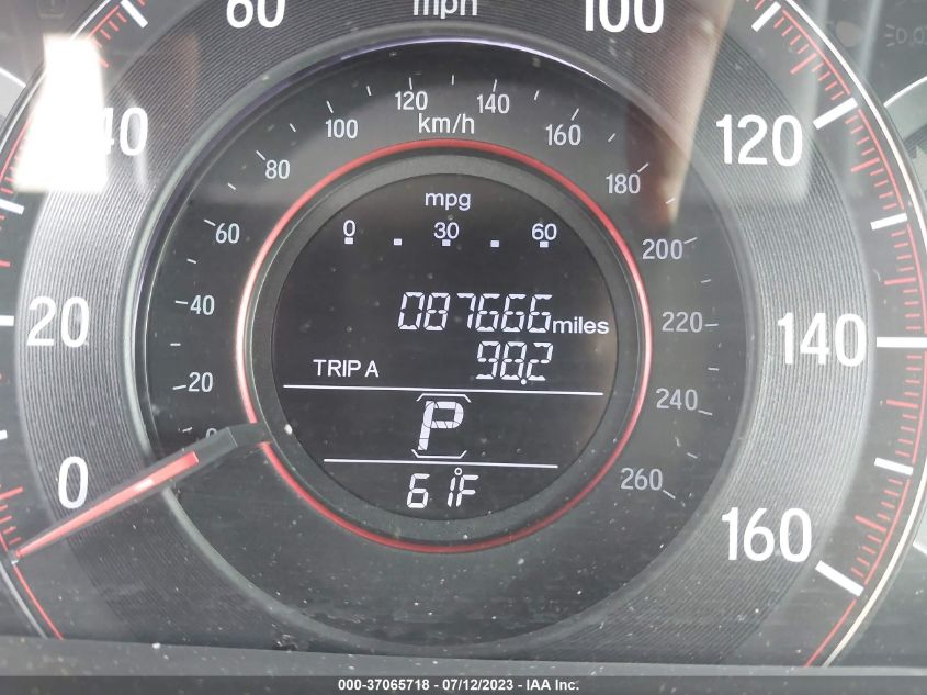 2016 HONDA ACCORD SEDAN SPORT - 1HGCR2F52GA190715