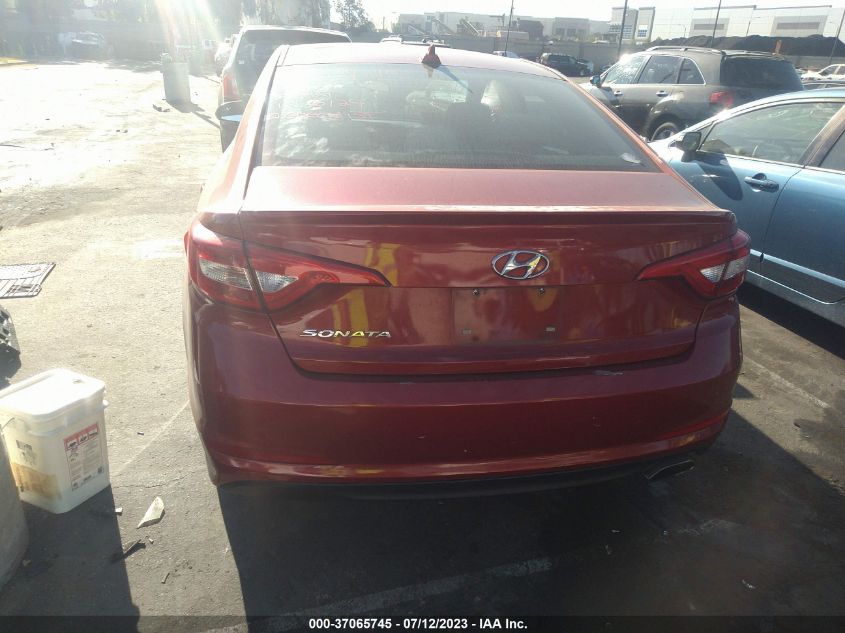 2017 HYUNDAI SONATA 2.4L - 5NPE24AF3HH580059