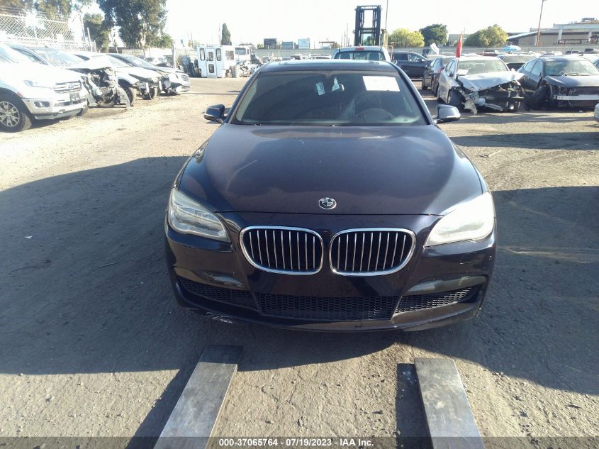2014 BMW 7 SERIES 750I - WBAYA8C51ED825001
