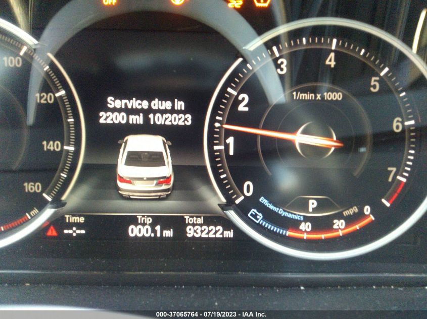 2014 BMW 7 SERIES 750I - WBAYA8C51ED825001