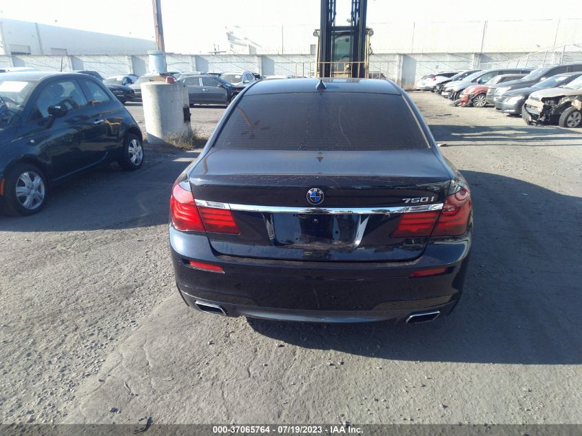 2014 BMW 7 SERIES 750I - WBAYA8C51ED825001