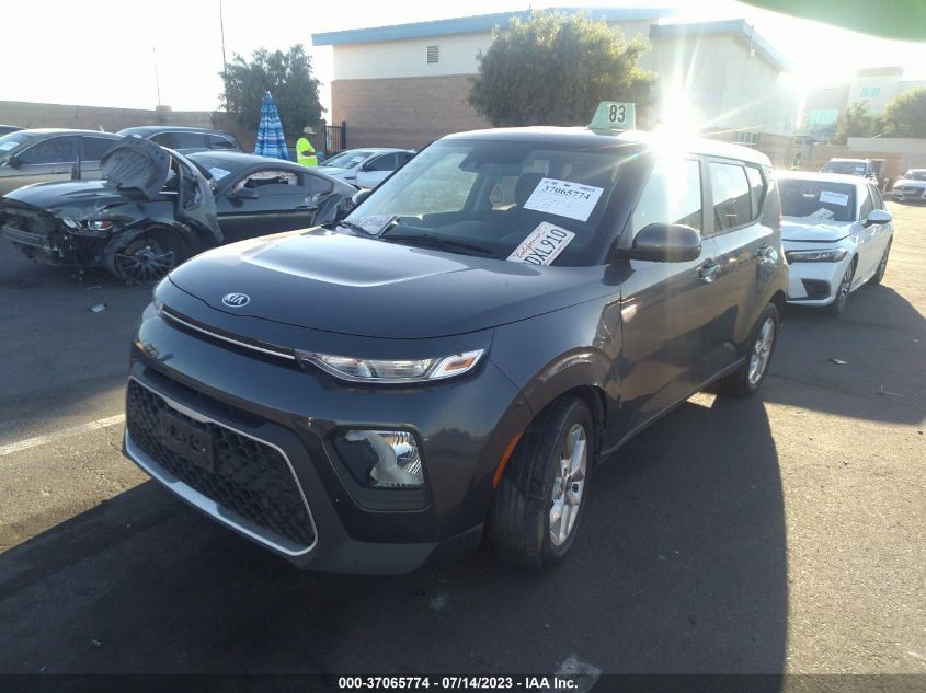2020 KIA SOUL S - KNDJ23AU7L7118365