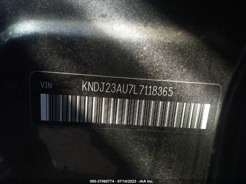 2020 KIA SOUL S - KNDJ23AU7L7118365