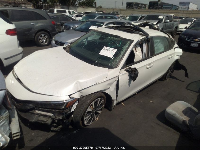2022 HONDA CIVIC HATCHBACK EX-L - 19XFL1H71NE001939
