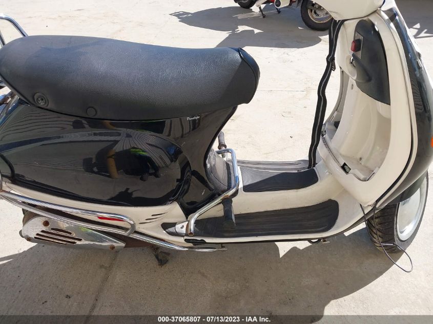 2002 VESPA M198F ZAPM198F025005991