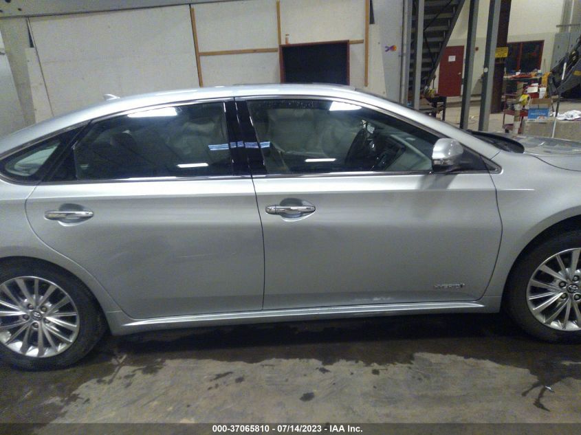 2016 TOYOTA AVALON HYBRID XLE PREMIUM/LIMITED 4T1BD1EB8GU053542