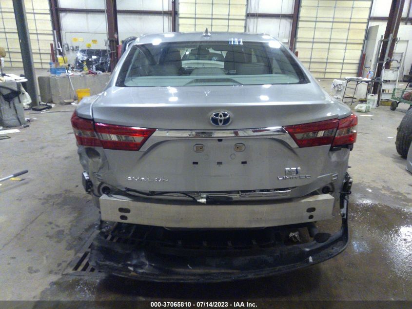 2016 TOYOTA AVALON HYBRID XLE PREMIUM/LIMITED 4T1BD1EB8GU053542