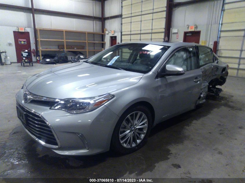 2016 TOYOTA AVALON HYBRID XLE PREMIUM/LIMITED 4T1BD1EB8GU053542