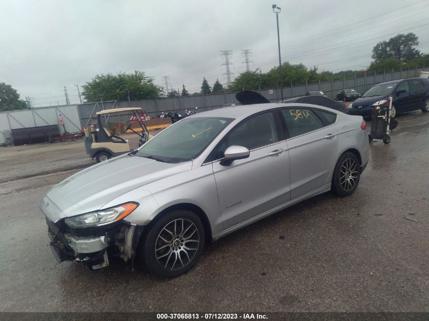 2017 FORD FUSION SE HYBRID - 3FA6P0LU6HR385683