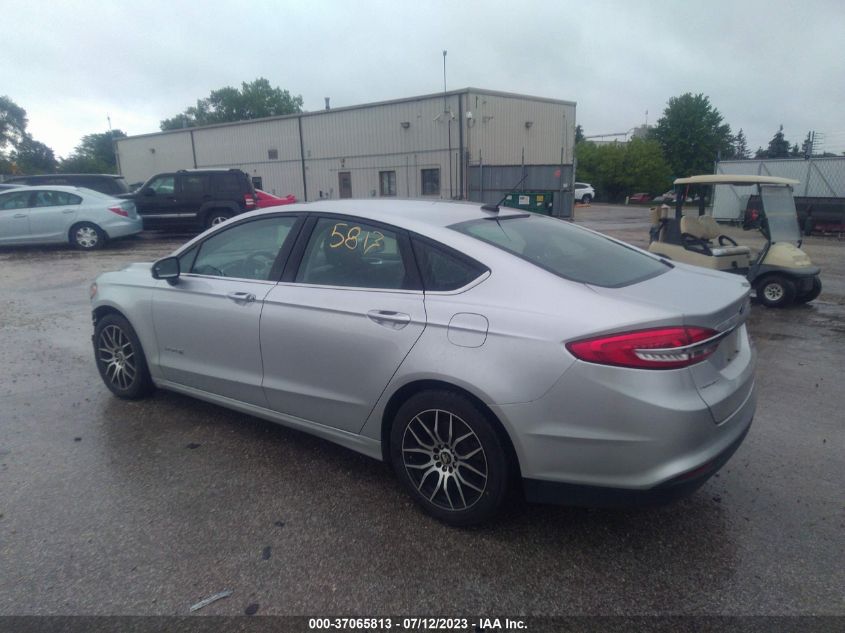 2017 FORD FUSION SE HYBRID - 3FA6P0LU6HR385683