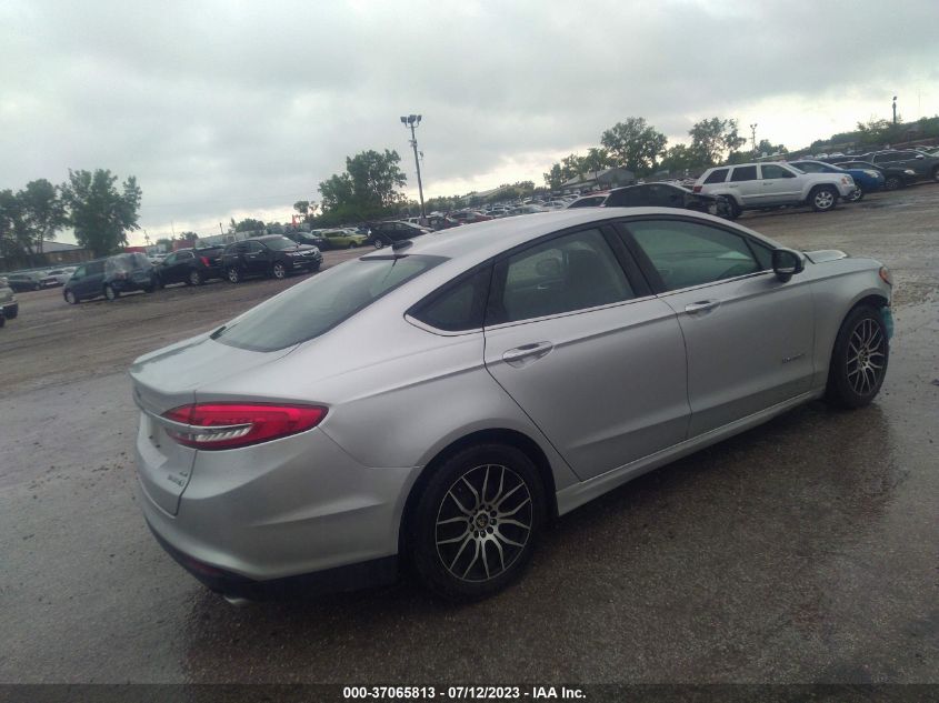 2017 FORD FUSION SE HYBRID - 3FA6P0LU6HR385683