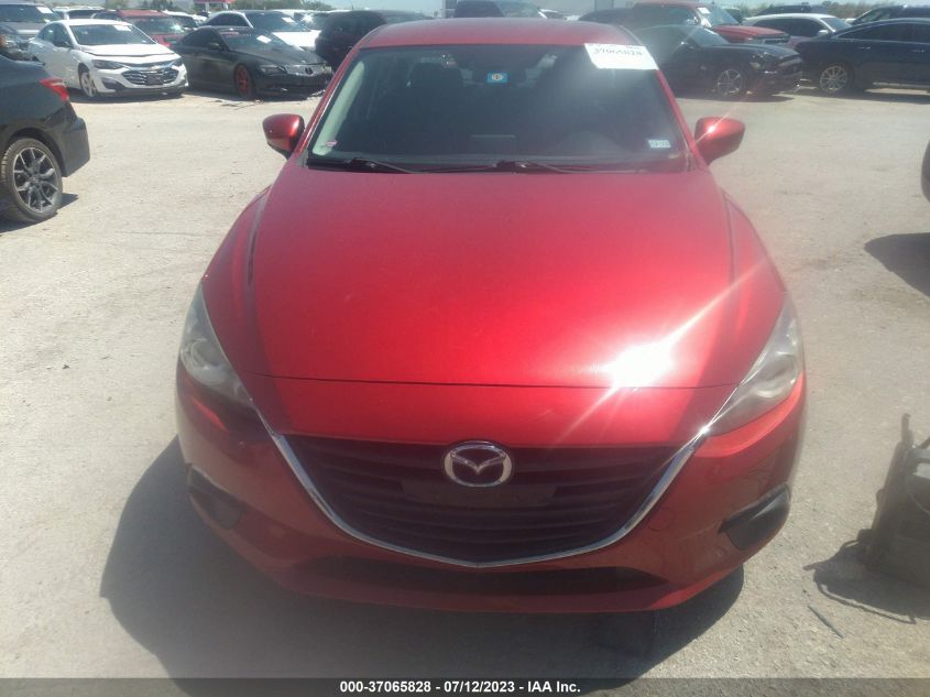 2016 MAZDA MAZDA3 I SPORT - JM1BM1U79G1332193