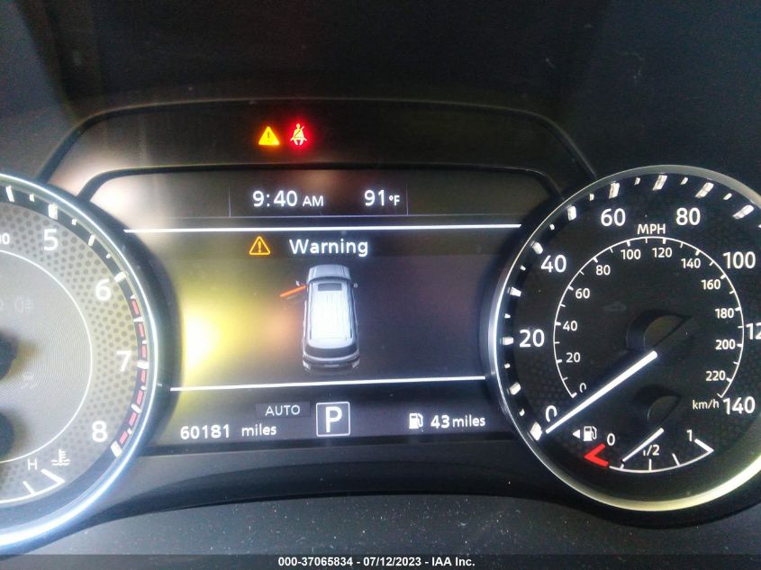 2021 NISSAN ARMADA SL - JN8AY2BBXM9791649