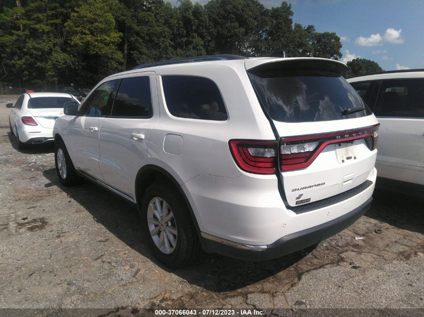 2021 DODGE DURANGO SXT PLUS - 1C4RDJAG9MC547236