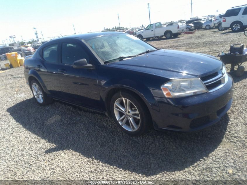 2013 DODGE AVENGER SE V6 - 1C3CDZAG5DN552110