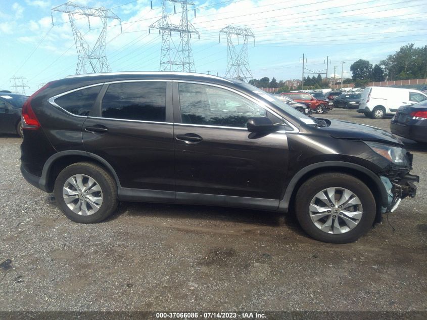 2013 HONDA CR-V EXL - 5J6RM4H74DL074833