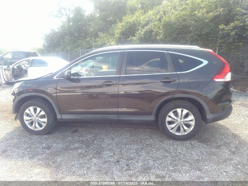 2013 HONDA CR-V EXL - 5J6RM4H74DL074833