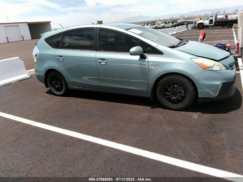 2013 TOYOTA PRIUS V TWO/THREE/FIVE - JTDZN3EU7D3263421