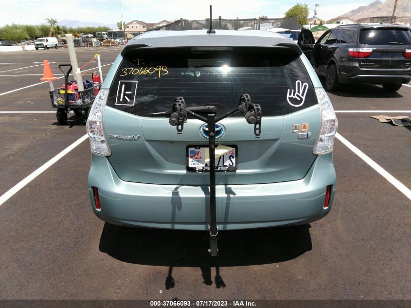 2013 TOYOTA PRIUS V TWO/THREE/FIVE - JTDZN3EU7D3263421