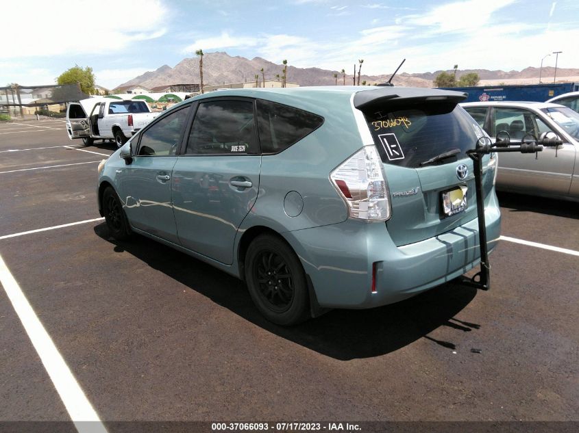 2013 TOYOTA PRIUS V TWO/THREE/FIVE - JTDZN3EU7D3263421
