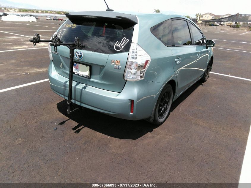2013 TOYOTA PRIUS V TWO/THREE/FIVE - JTDZN3EU7D3263421