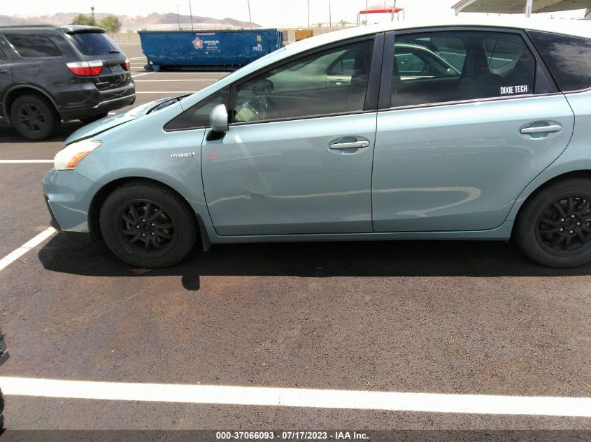 2013 TOYOTA PRIUS V TWO/THREE/FIVE - JTDZN3EU7D3263421