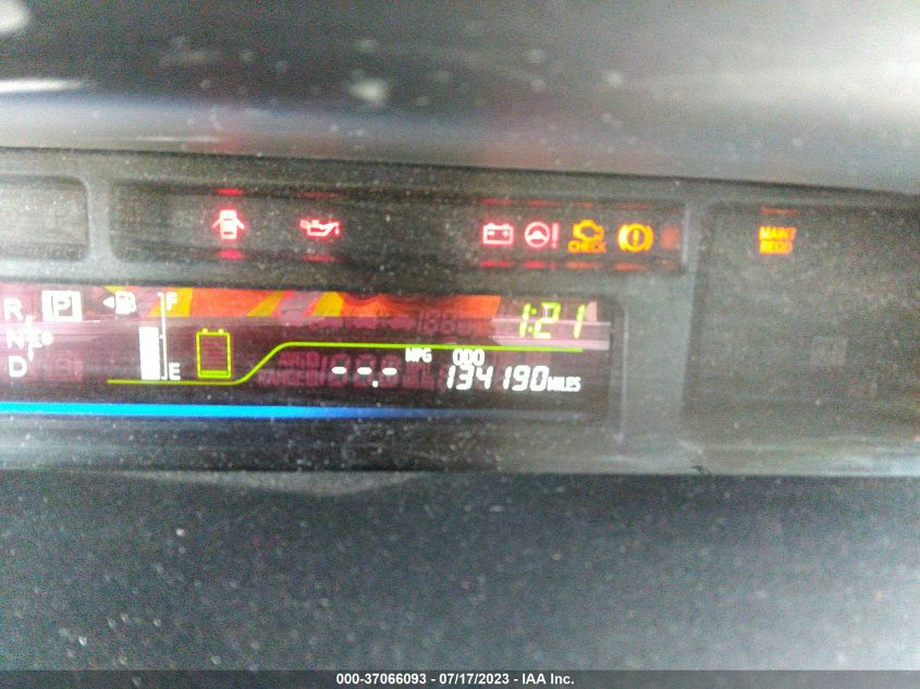 2013 TOYOTA PRIUS V TWO/THREE/FIVE - JTDZN3EU7D3263421