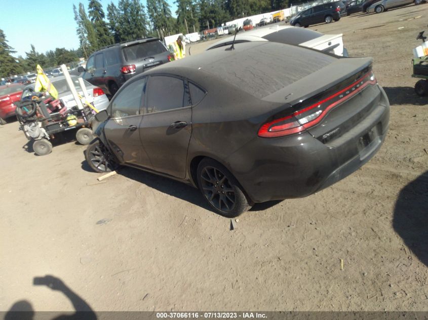 2016 DODGE DART SXT SPORT RALLYE - 1C3CDFFA7GD816926