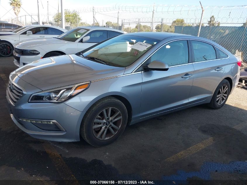 2015 HYUNDAI SONATA SE - 5NPE24AF0FH122282