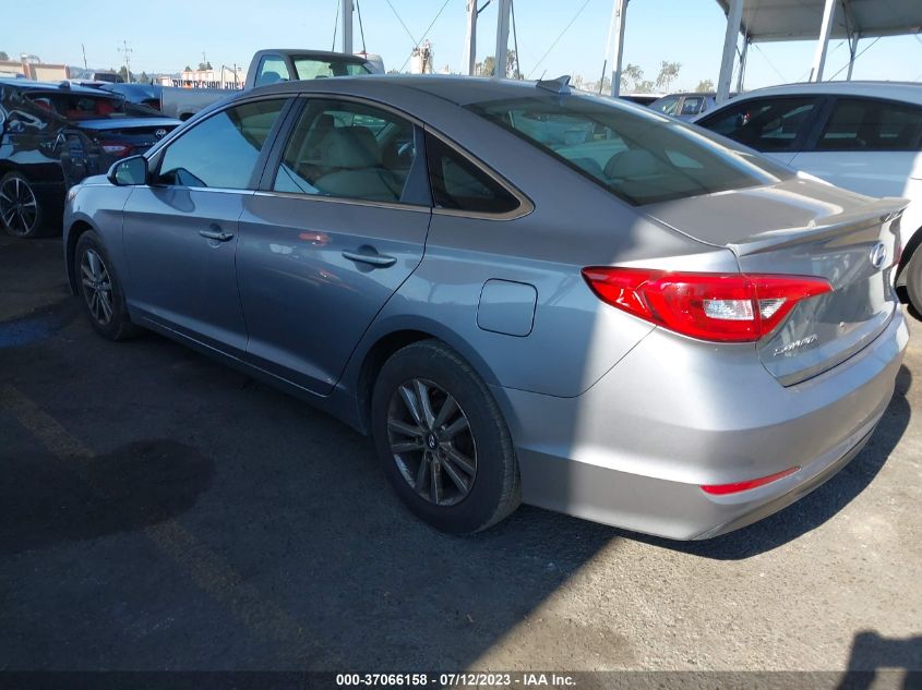 2015 HYUNDAI SONATA SE - 5NPE24AF0FH122282