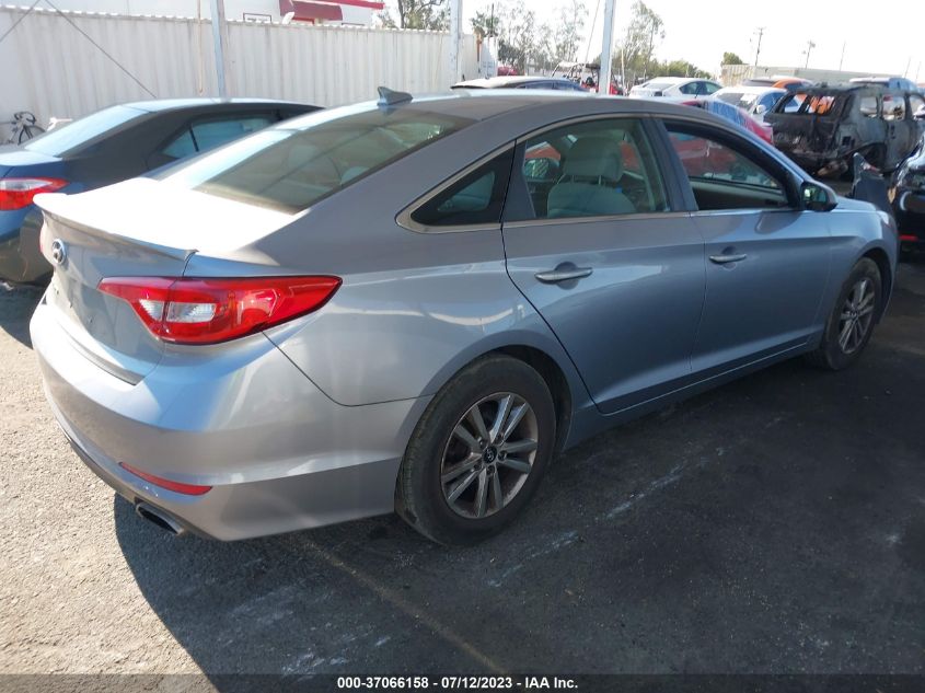 2015 HYUNDAI SONATA SE - 5NPE24AF0FH122282