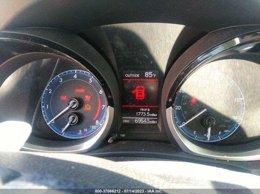 2016 TOYOTA COROLLA L/LE/S/S PLUS/LE PLUS - 5YFBURHEXGP479982