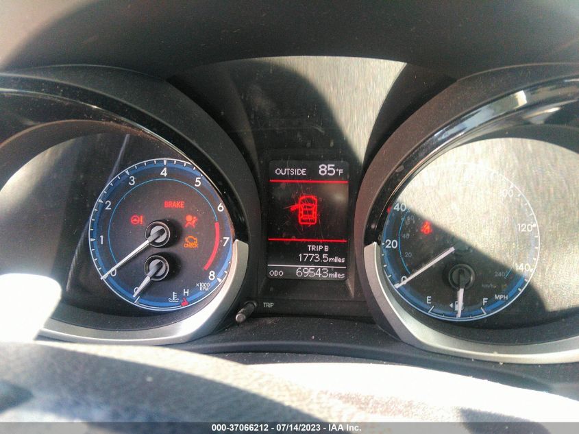 2016 TOYOTA COROLLA L/LE/S/S PLUS/LE PLUS - 5YFBURHEXGP479982