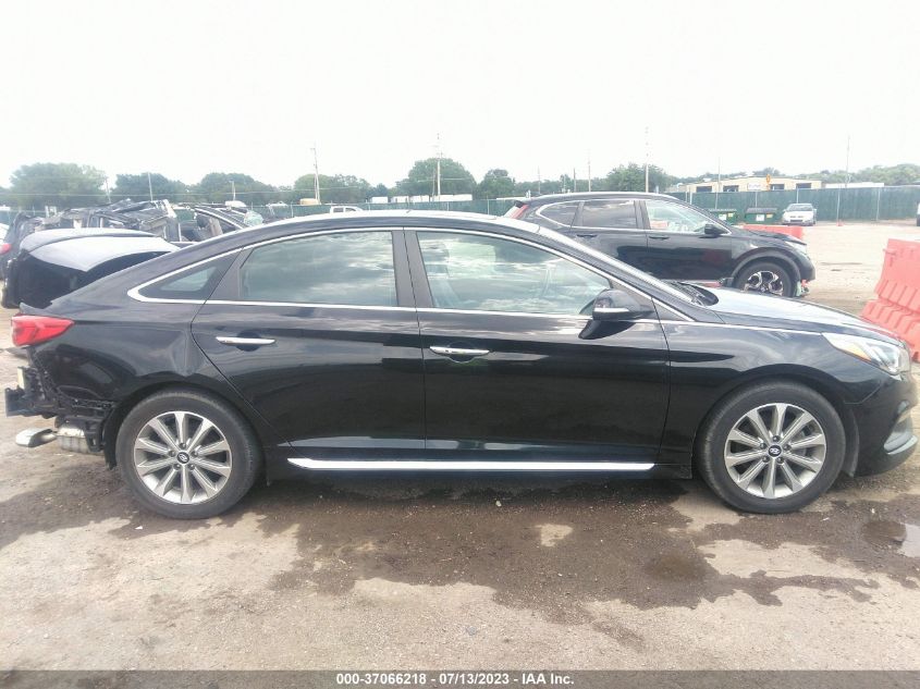 2017 HYUNDAI SONATA LIMITED - 5NPE34AF0HH594451