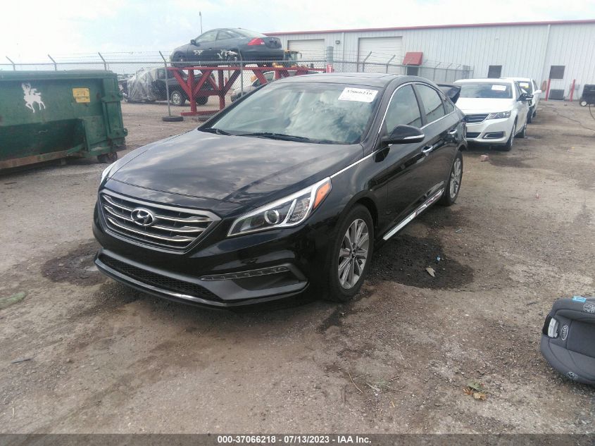 2017 HYUNDAI SONATA LIMITED - 5NPE34AF0HH594451