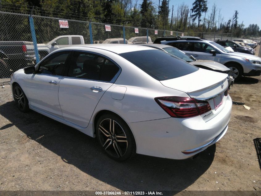 2017 HONDA ACCORD SEDAN SPORT - 1HGCR2F56HA220834
